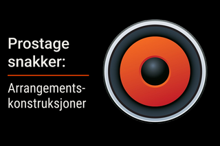 Arrangementskonstruksjoner